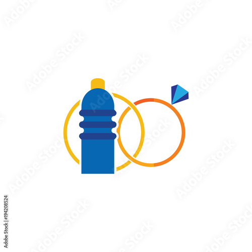 Bootle Wedding Logo Icon Design