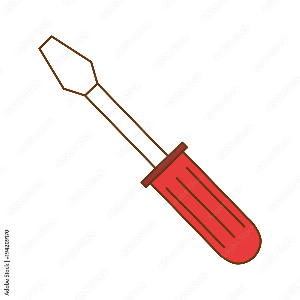 screwdriver tool isolated icon vector illustration design screwdriver tool isolated icon vector illustration design