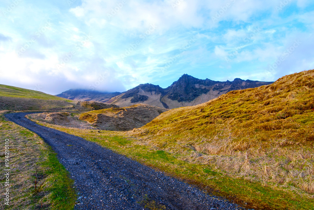 南アイスランドの風景 南アイスランドの風景