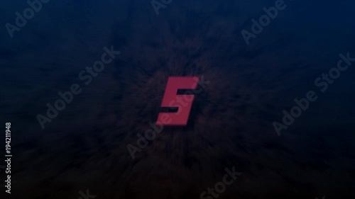 Epic Number Shatter Countdown