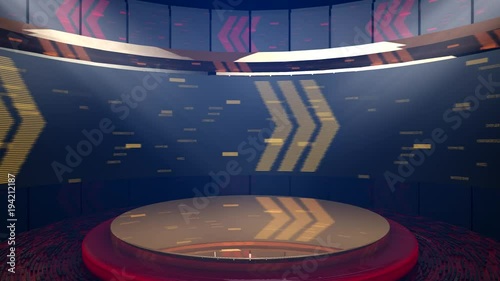 Gold Turntable Framing Device Background