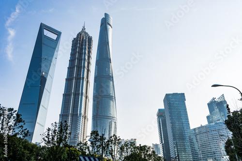 Shanghai Lujiazui financial district photo