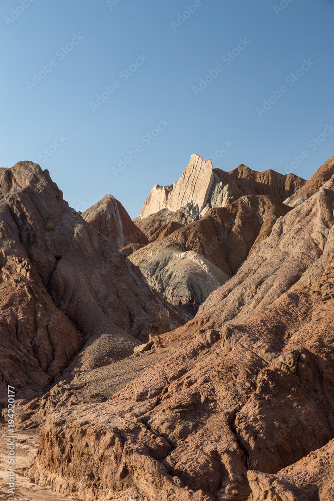 Badlands of Nehbandan, Khorasan, Iran