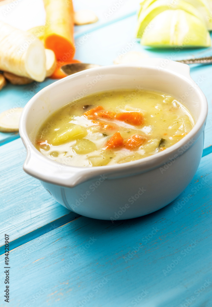 Hmemade vegetables soup Hmemade vegetables soup