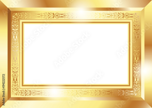 golden frame