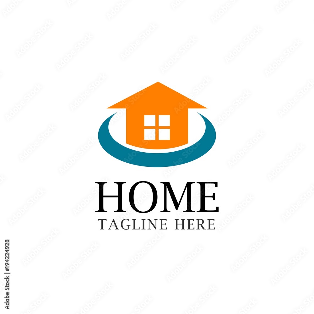 Home Logo Vector Template Design Home Logo Vector Template Design