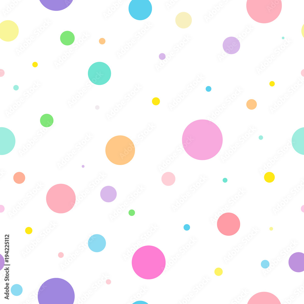 Dot pastel pattern.