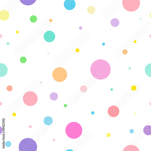 Dot pastel pattern.