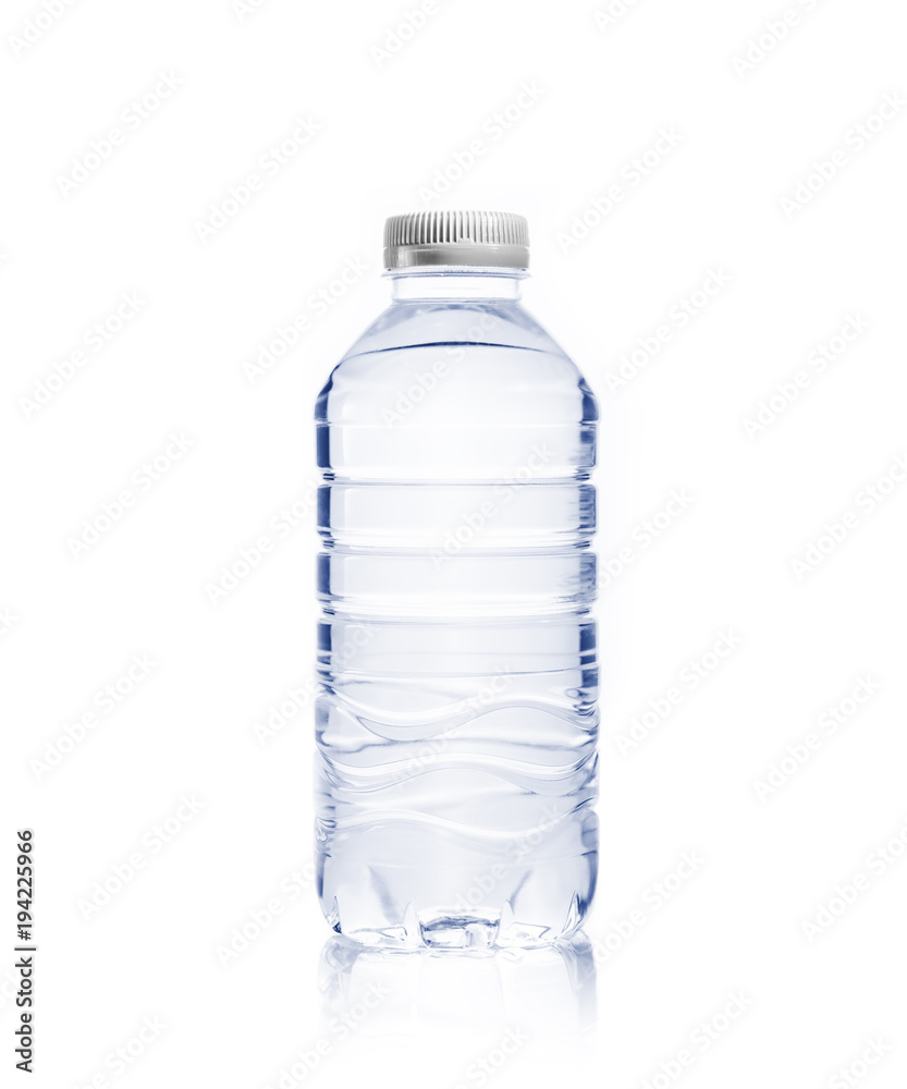 Bottle of drinking water on white isolated background Bottle of drinking water on white isolated background
