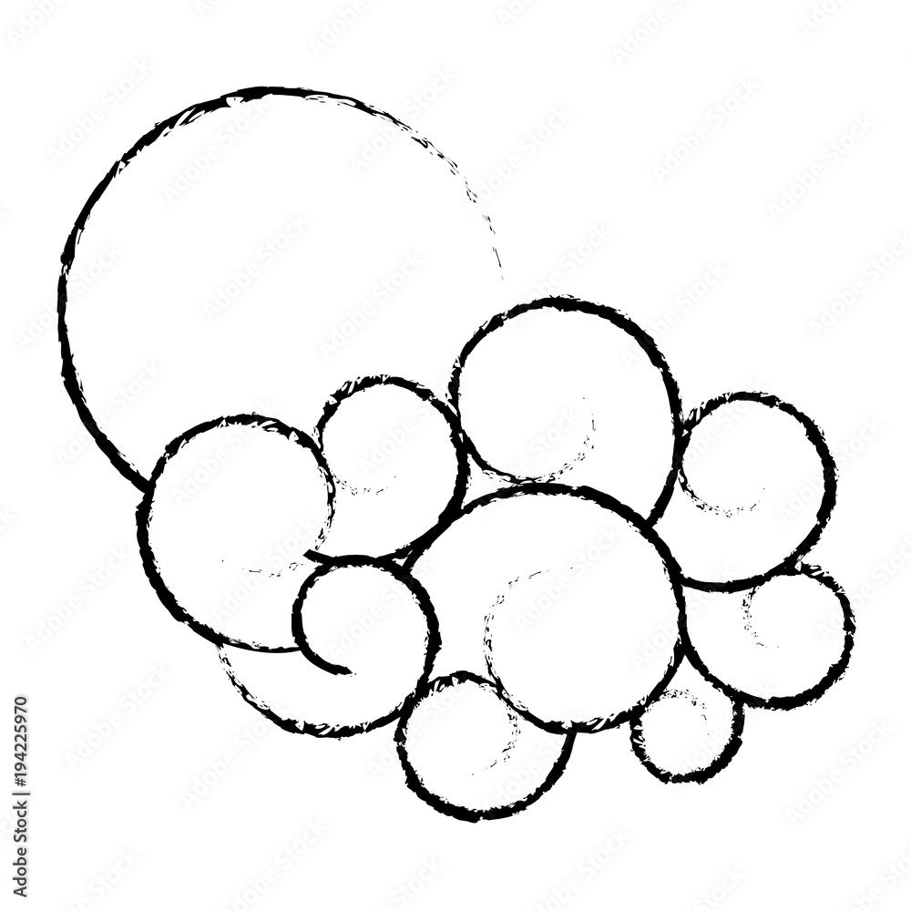 blue cloud and sun climate cartoon image vector illustration sketch style design blue cloud and sun climate cartoon image vector illustration sketch style design