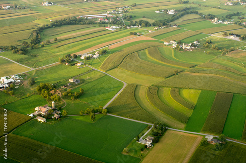 Aerial of Farmland photo