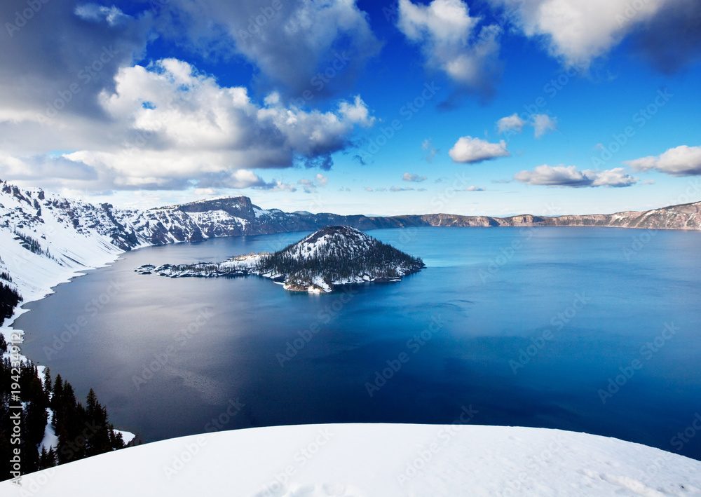 Crater lake
