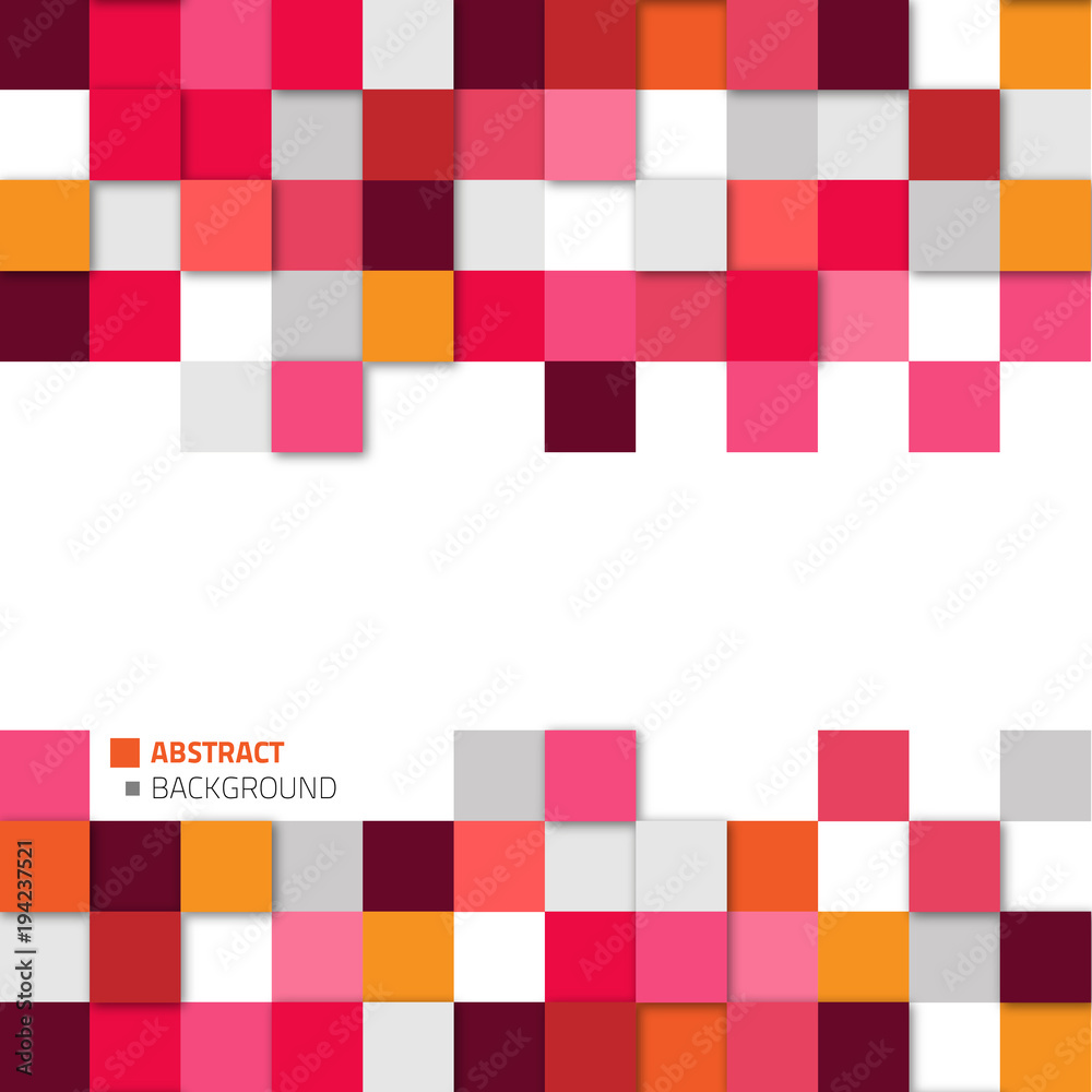 Abstract Background Square pattern	