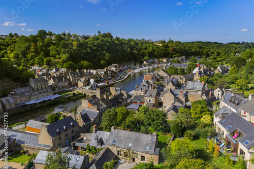 Village Dinan in Brittany - France