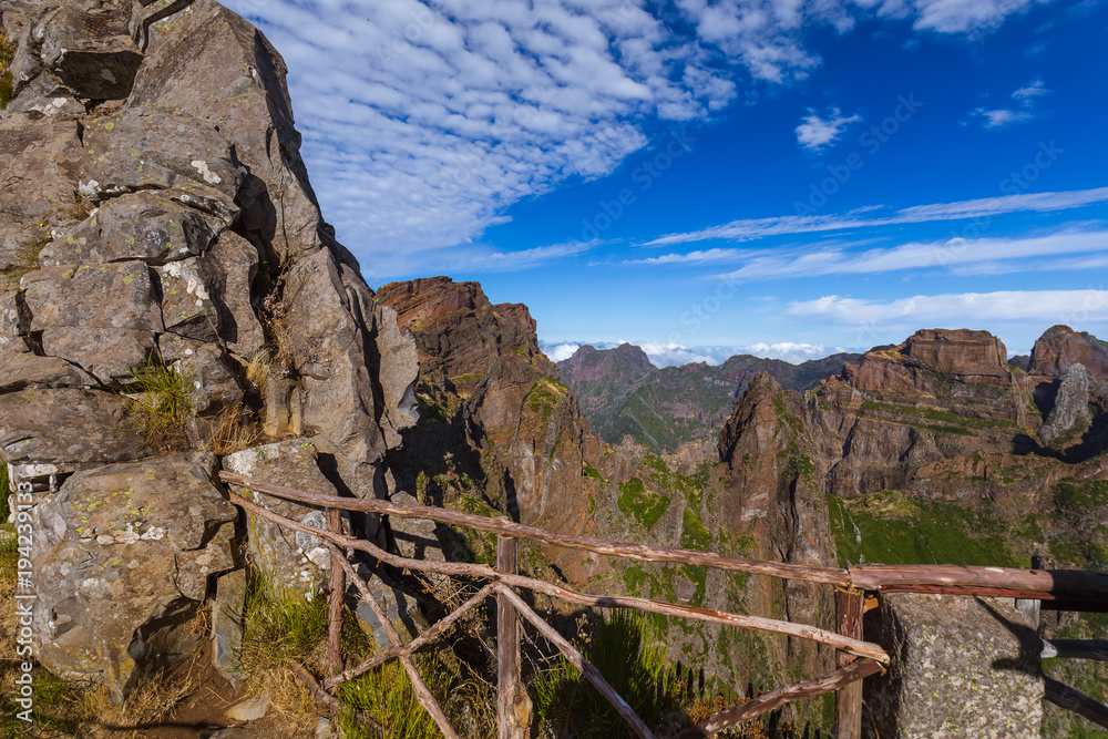 Viewpoint Pico do Arierio and Pico Ruivo - Madeira Portugal