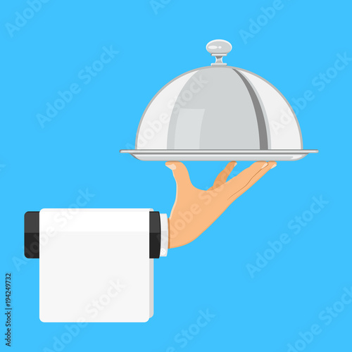 Hand with Tray