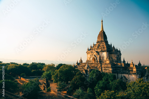 The Sulamani Temple is a Buddhist temple located in the village of Minnanthu in Burma. The temple is one of the most-frequently visited in Bagan.  © Tarik GOK
