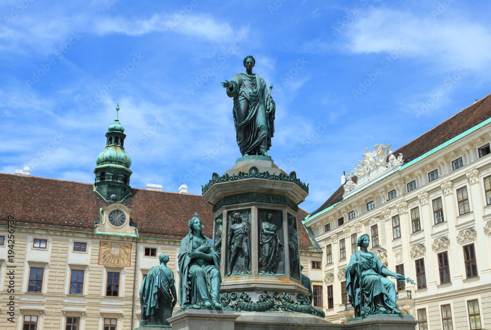 Monument to Emperor Franz I in Vienna.