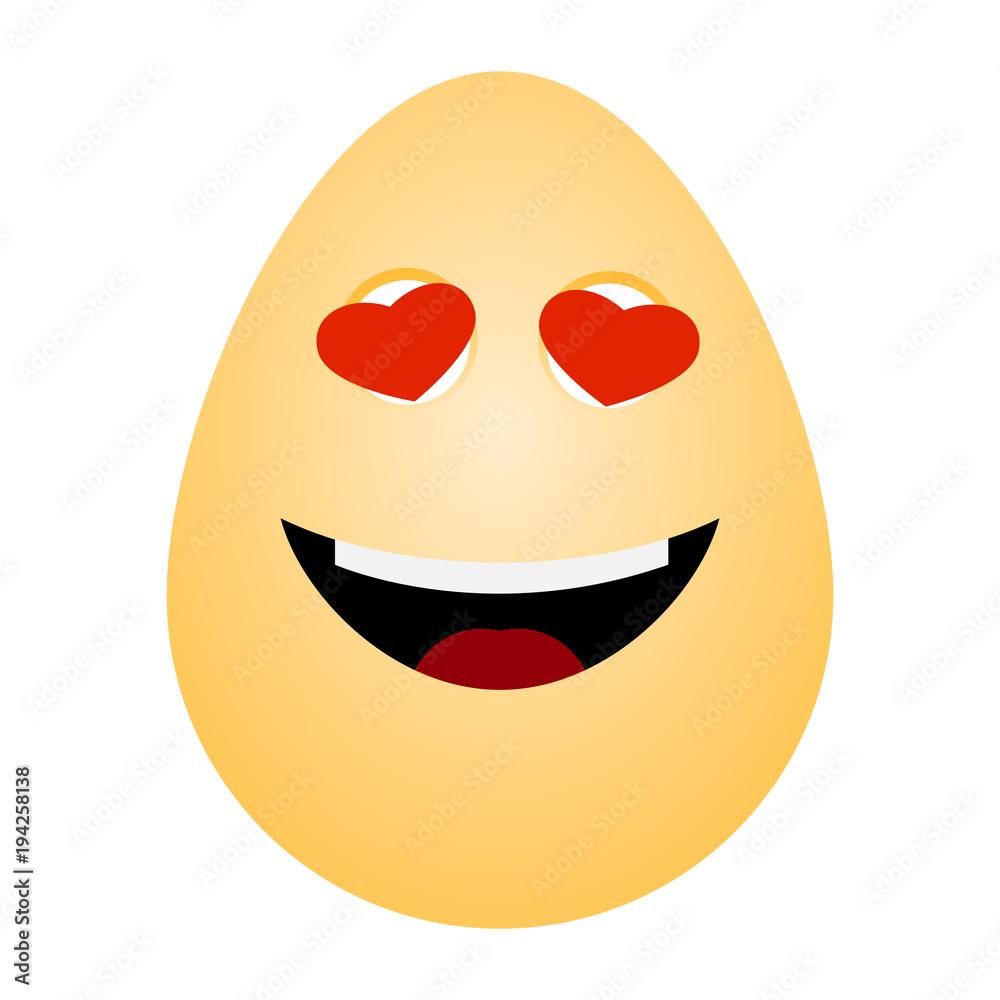 Fototapeta premium Funny easter egg