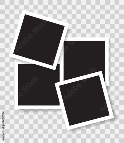 Realistic photo frames