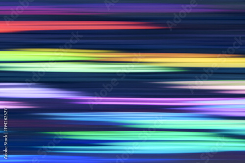 Spectrum abstract vaporwave holographic background, trendy colorful backdrop in horizontal neon color lines. For creative design cover, CD, poster, book, printing, gift card, fashion, web and print
