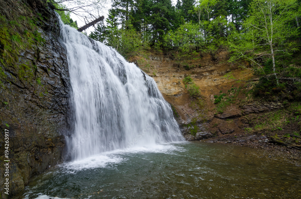 Sakhalin waterfall