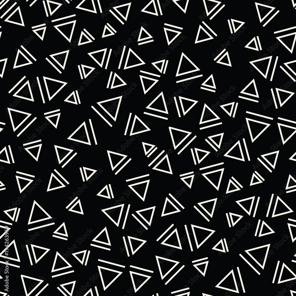 memphis style triangle seamless pattern memphis style triangle seamless pattern
