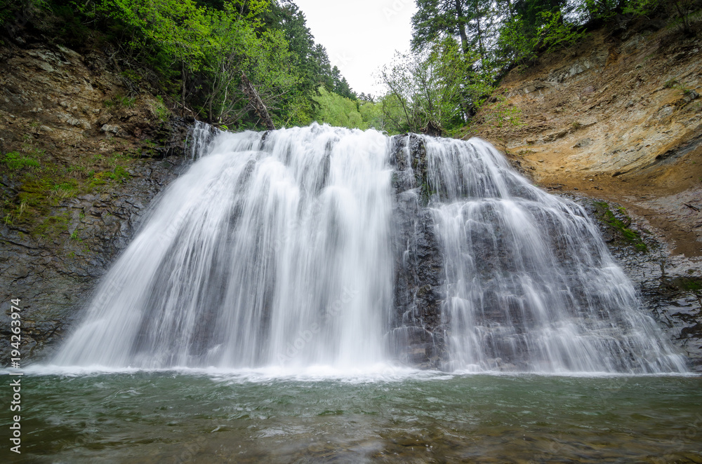 Sakhalin waterfall