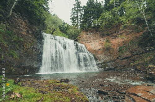 Sakhalin waterfall