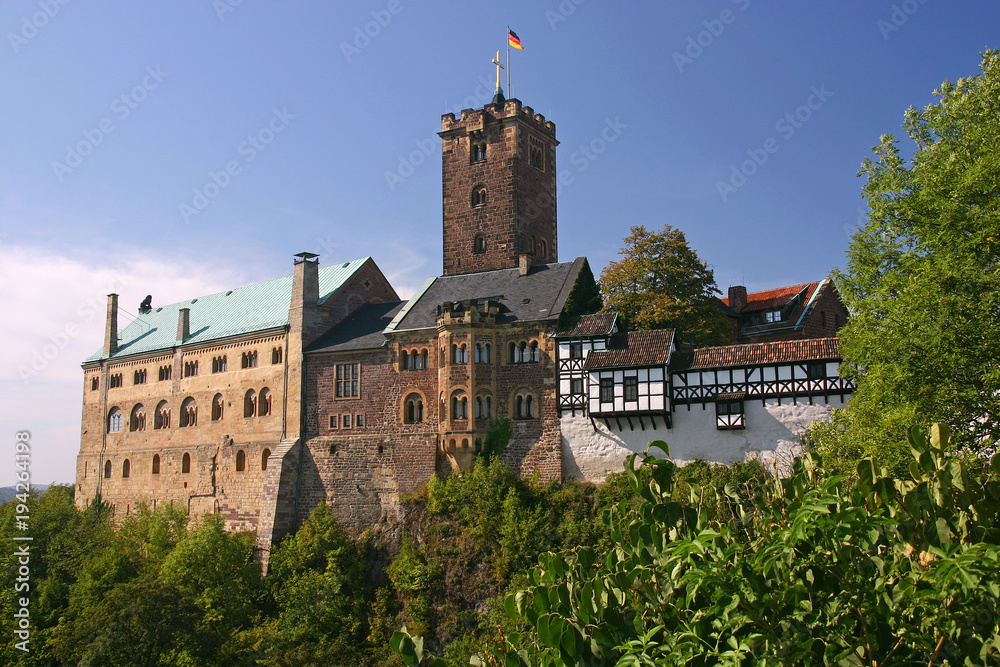 Wartburg bei Eisenach, Deutschland