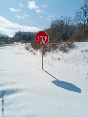 Winter country roads © ffly