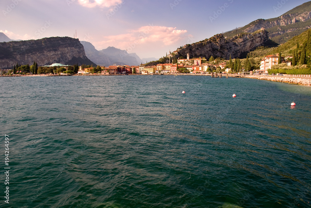 Veduta di Torbole sul Lago di Garda
