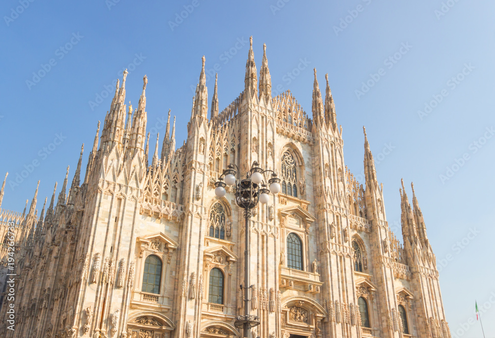 Milan Cathedral, Duomo di Milano, one of the largest churches in the world