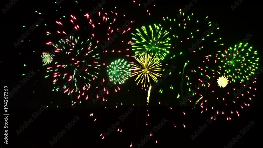 cartoon effect of firework