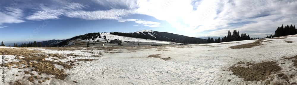 Weinebene Winter Panorama