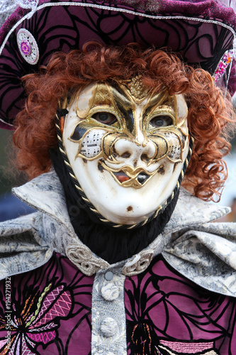 Masque vénitien. Venetian mask.