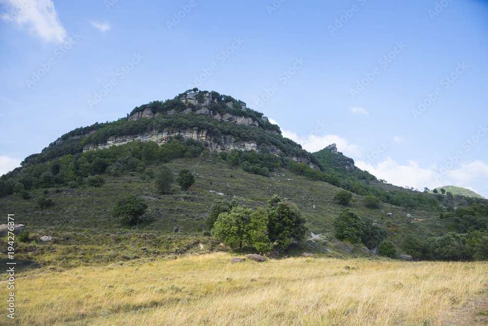 Autumn landscape in the Spanish pyrenees, Catalonia Autumn landscape in the Spanish pyrenees, Catalonia