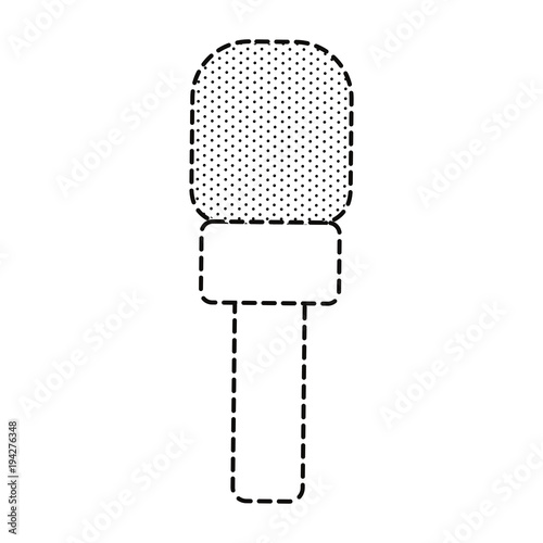 Journalist microphone icon