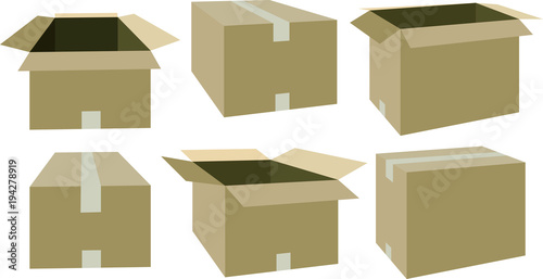Cardboard set 2