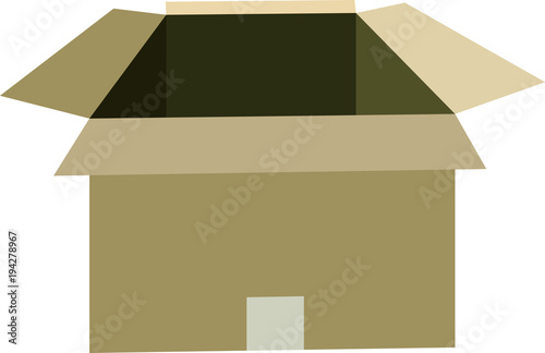 Open cardboard 3