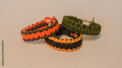Paracord bracelets