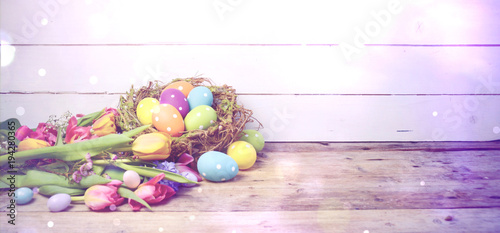 Ostern - Hintergrund Panora...