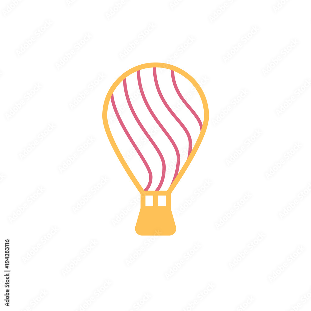 Obraz premium balloon air logo design, balloon air design, balloon air vector