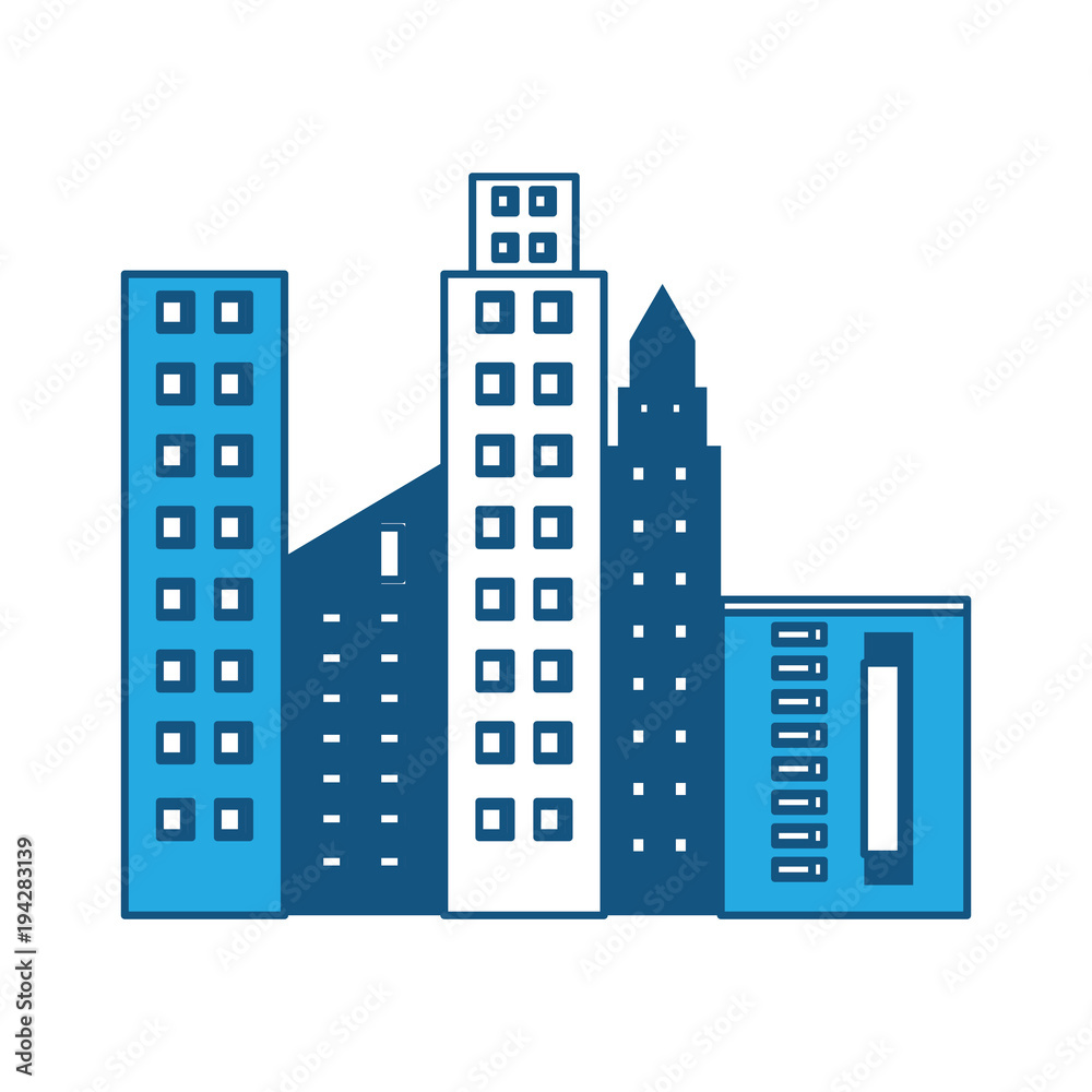 city buildings icon image