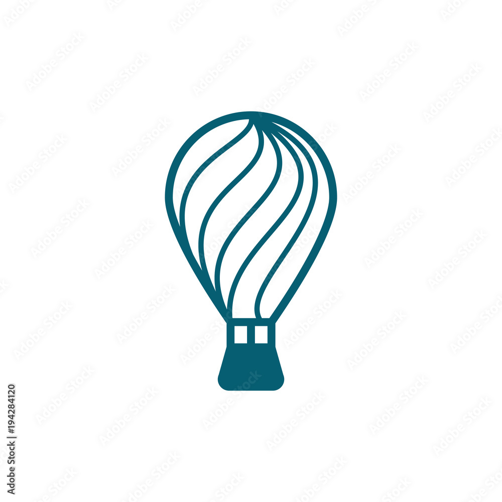 Obraz premium balloon air logo design, balloon air design, balloon air vector