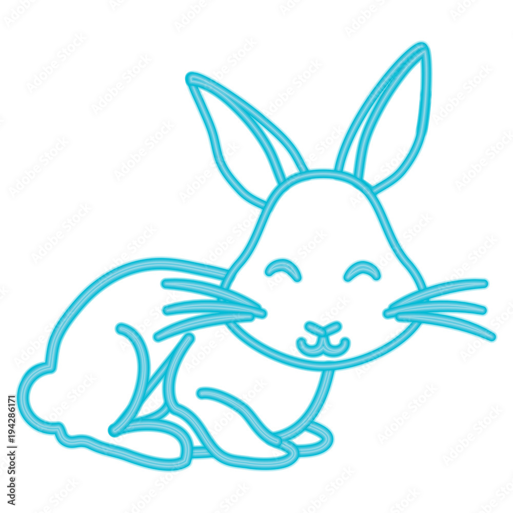 Cute rabbit icon Cute rabbit icon