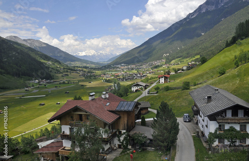 blick von neustift nach neder im stubaital