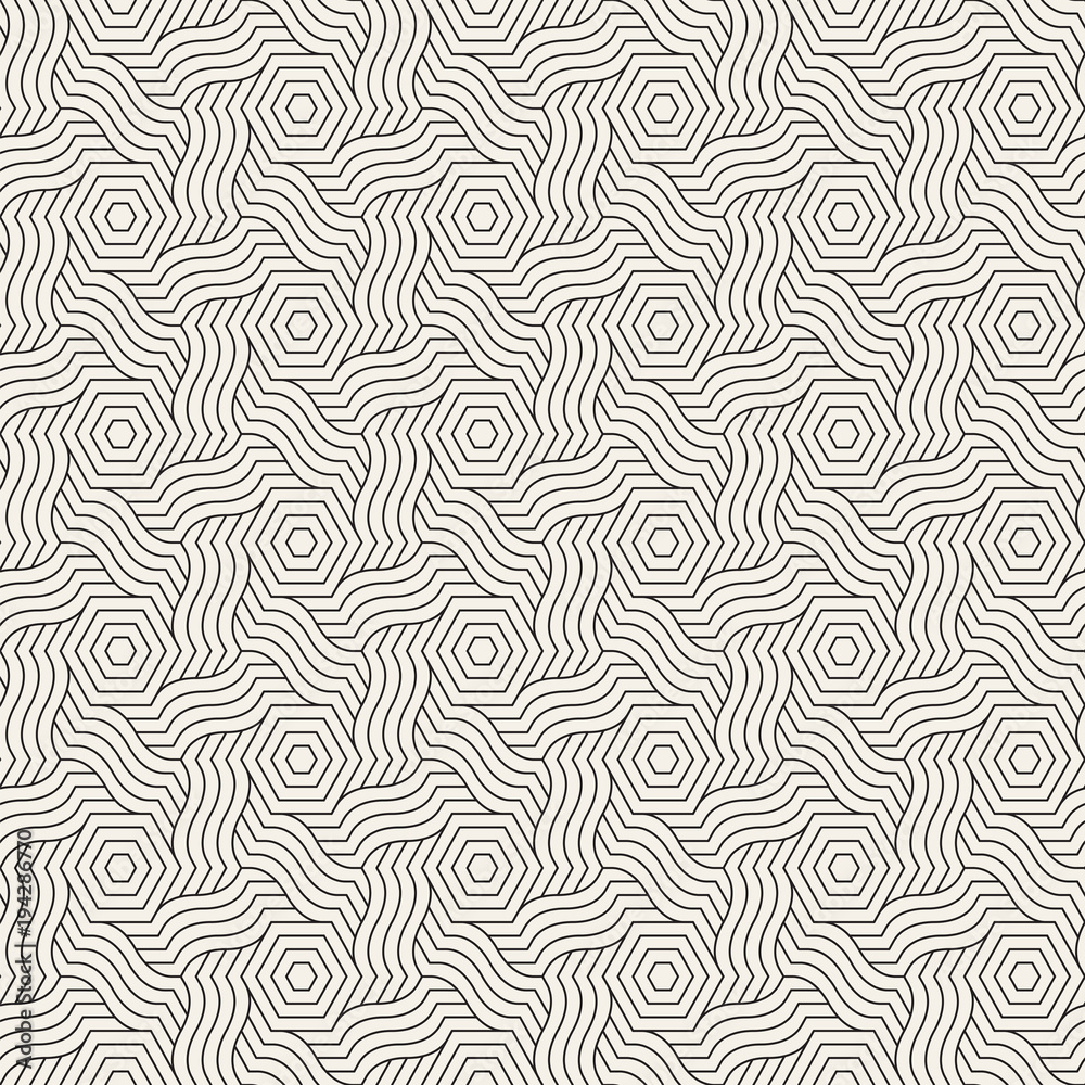 Vector seamless pattern. Modern stylish abstract texture. Repeating geometric
Vector seamless pattern. Modern stylish abstract texture. Repeating geometric