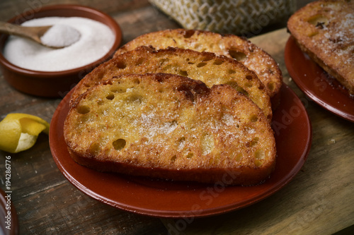 torrijas  typical spanish dessert for Easter