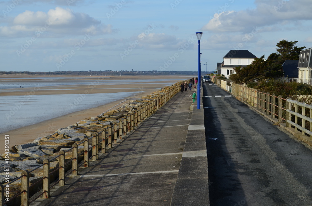 Obraz premium Hauteville Sur Mer (Normandie - France)